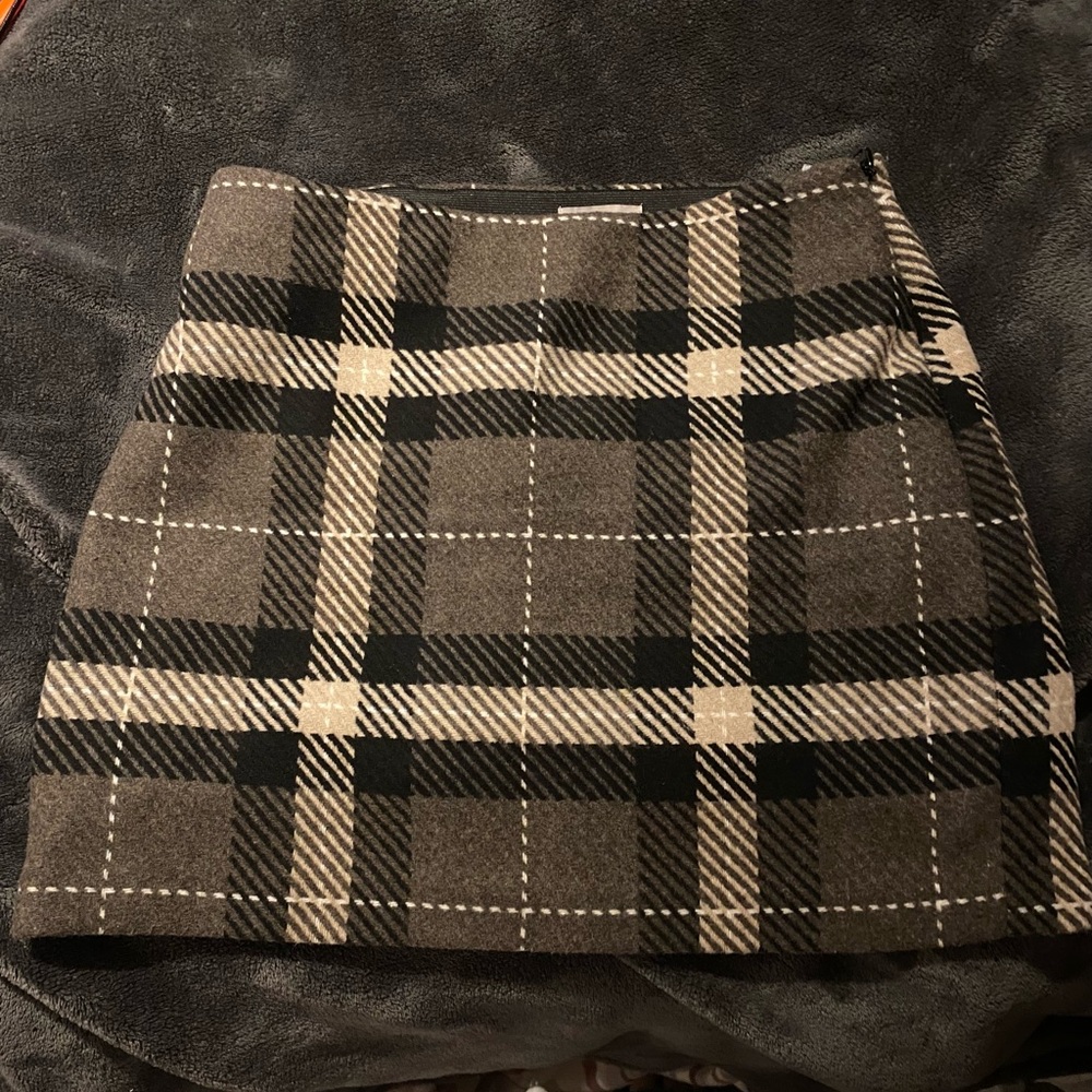 Plaid skirt